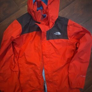 The North Face Vibrant Red and Black Outdoor Jacket